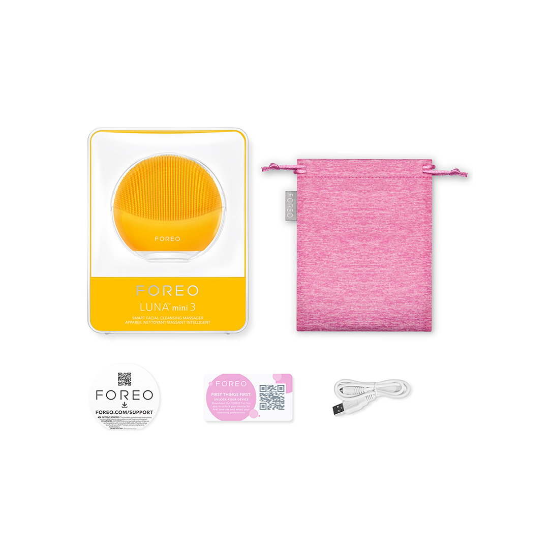 เครื่องล้างหน้า FOREO LUNA Mini 3 Sunflower Yellow_3